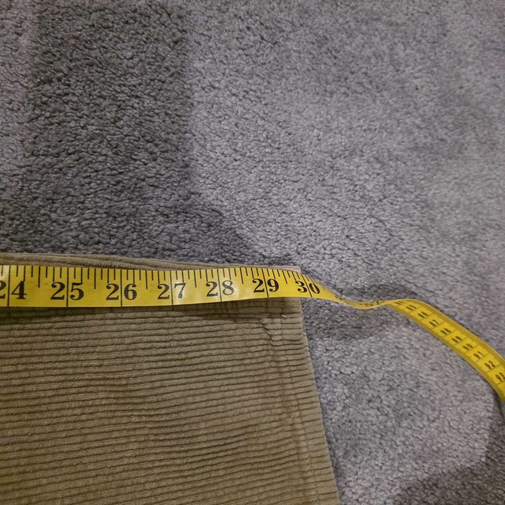 Empyre Y2K Beige Corduroy High Rise Jeans Skate Pants Size 0 - Picture 8 of 9
